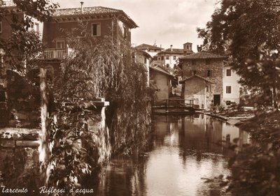 Tarcento, úvahy o vodě, pohlednice od Unknown photographer
