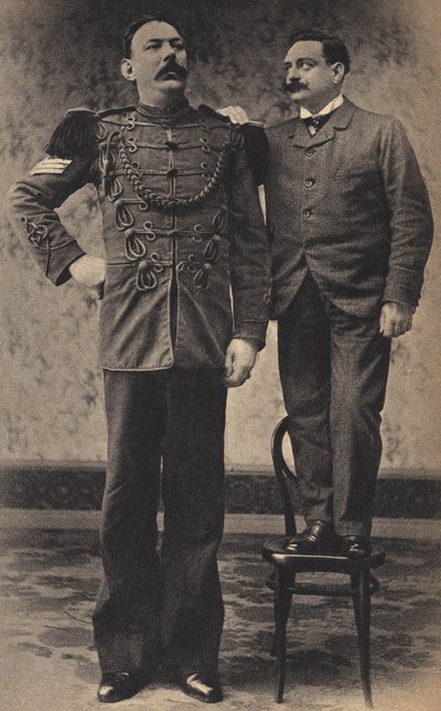 Monstra, obr. Fotografie, konec 19. století, Paříž. od Unknown photographer