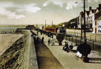 Mořská zeď, Jersey od Unknown photographer