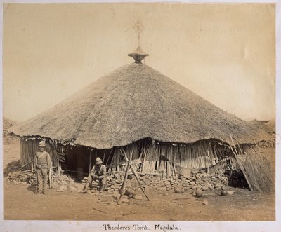 „Theodorova hrobka“, Magdala, Habeš od Unknown photographer