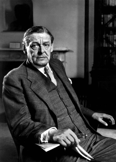 Thomas Stearns Eliot, asi 1950 (čb fotografie) od Unknown photographer