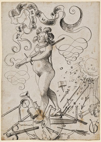 Muka lásky , c. 1516. od Urs Graf
