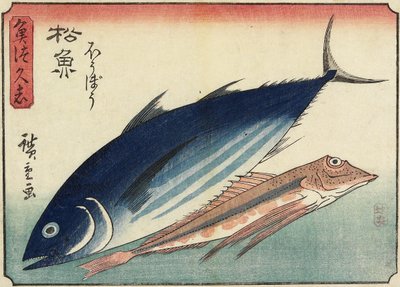 Bonito a Gurnard, 10-9 od Utagawa Hiroshige