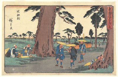 Chiryu od Utagawa Hiroshige