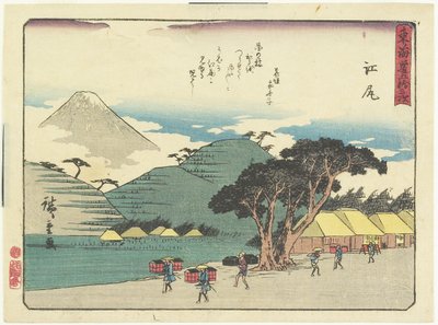Ejiri, 1837-1844 od Utagawa Hiroshige