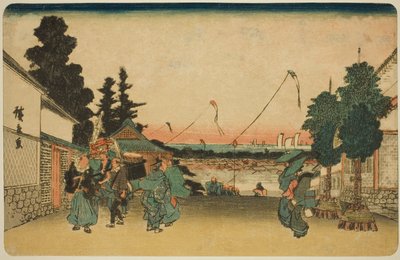 Kasumigaseki, od Te serie s od Utagawa Hiroshige