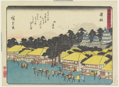 Mamamatsu, 1837-1844 od Utagawa Hiroshige