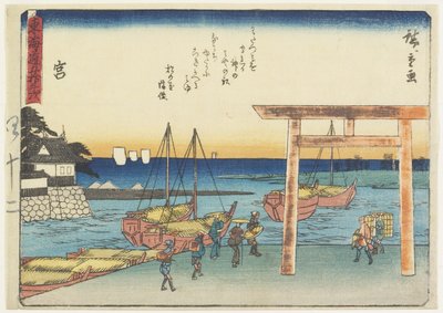 Mia, 1838-1844 od Utagawa Hiroshige