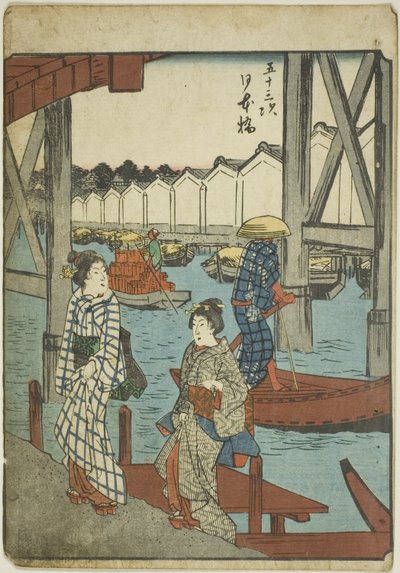 Japan B Ridge (Nihonbashi), ze série ``padesát tři S tachi zvuk