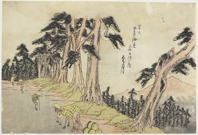 No.26 Mochizuki, 1830-1844 od Utagawa Hiroshige