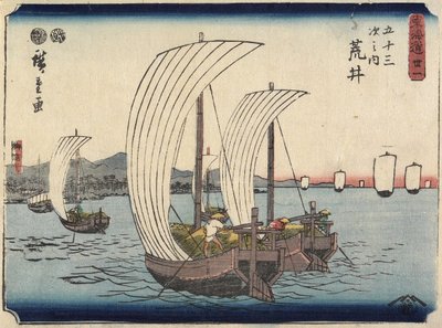 z. 31 Wash, 1847-1852 od Utagawa Hiroshige