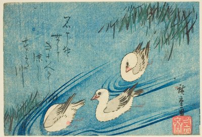 Ústřičníky od Utagawa Hiroshige
