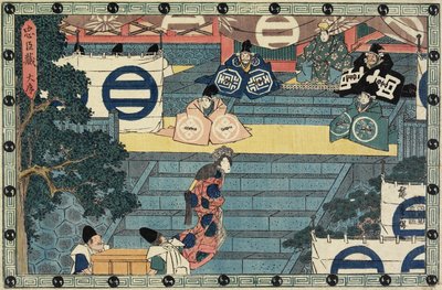 Prolog, cca 1838 od Utagawa Hiroshige