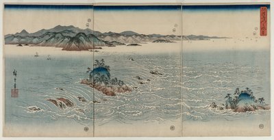 Whirlpools of Awa od Utagawa Hiroshige