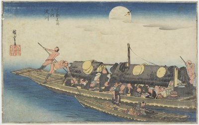 Starry ver, c. 1834 od Utagawa Hiroshige