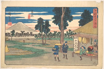 Yoshiwara od Utagawa Hiroshige