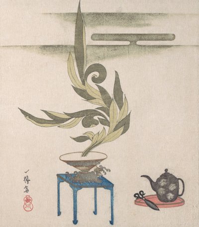 Květinové aranžmá, 19. století. od Utagawa Itchinsai