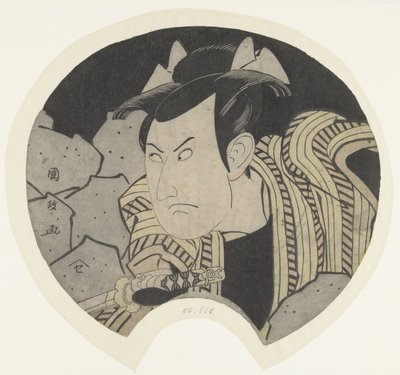 Herec s mečem od Utagawa Kunimasa