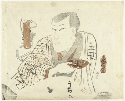 Herec s miskou od Utagawa Kunisada (I)