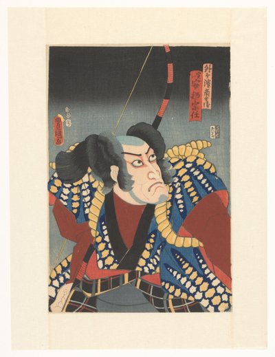 Sotogahama no Nambei s mašlí na zádech od Utagawa Kunisada (I)