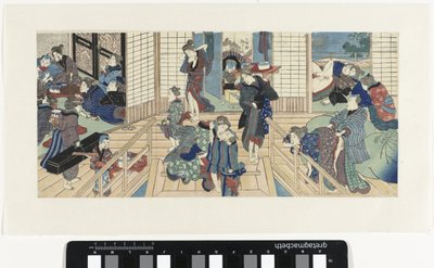 Scény v nevěstinci od Utagawa Kunisada (I)