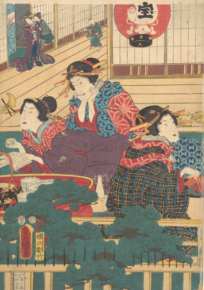 Tisk. od Utagawa Kunisada