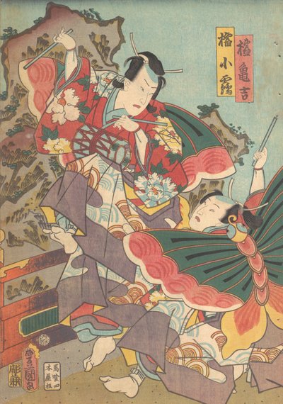 Tisk, 19. stol., 19. stol. od Utagawa Kunisada