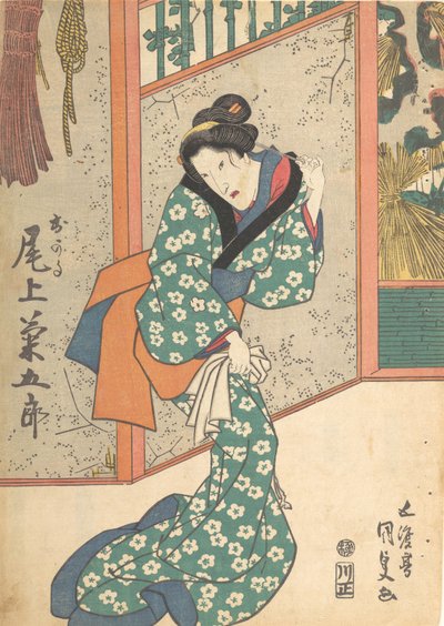 Tisk, 19. stol., 19. stol. od Utagawa Kunisada