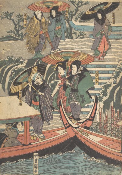 Tisk, 19. stol., 19. stol. od Utagawa Kunisada