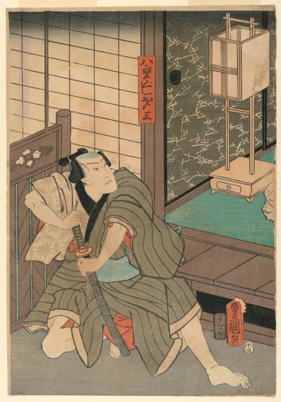 Herec Yae Misazo od Utagawa Kunisada
