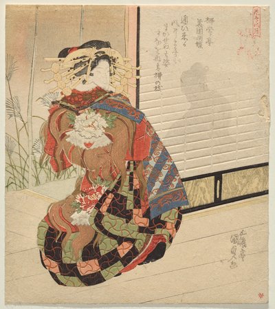 Vítr, ze série Bird and Flower, Wind and Moon od Utagawa Kunisada