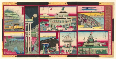 English ght model pohledy na fa s pa s s a s členy G rare t Japan od Utagawa Kunisada II