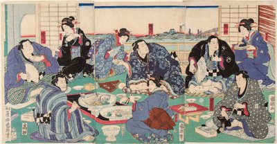 Závěsný od Utagawa Kuniteru