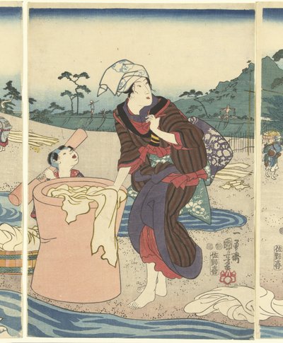 D echo suit ta Mari VIE Rin pro Vinci em USA je od Utagawa Kuniyoshi