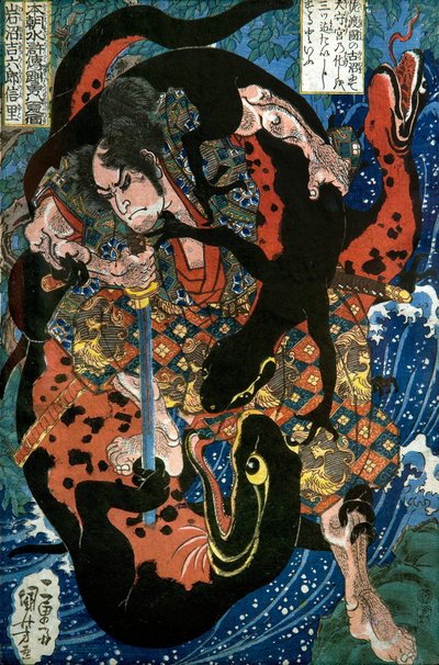 Závěsný od Utagawa Kuniyoshi