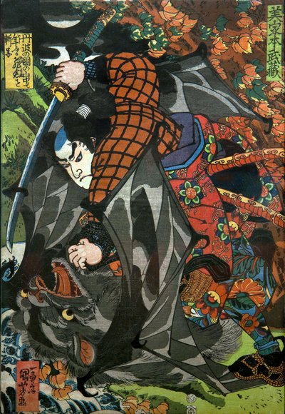 Závěsný od Utagawa Kuniyoshi