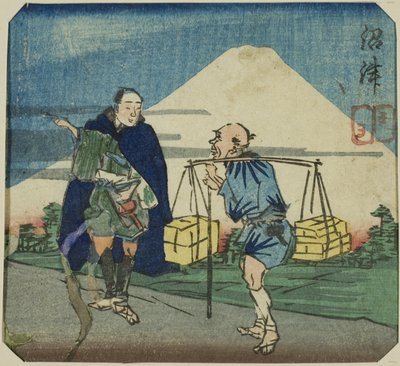 The Mirror of Joruri Plays (The Mirror of Joruri Plays) od Utagawa Kuniyoshi