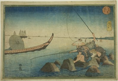 Teppozu, ze série „Slavná místa ve východním hlavním městě (Toto meisho)“ od Utagawa Kuniyoshi