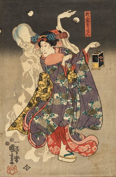 Duch Oiwa od Utagawa Kuniyoshi