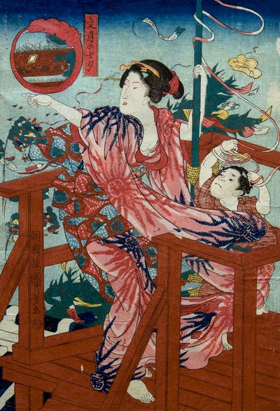 Závěsný od Utagawa Kuniyoshi