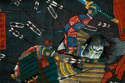 Závěsný od Utagawa Kuniyoshi