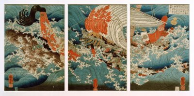 Yojibeiova oběť od Utagawa Kuniyoshi
