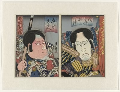 Honchô hyakuyûden Sto příběhů o odvaze z naší vlastní země od Utagawa Sadamasu