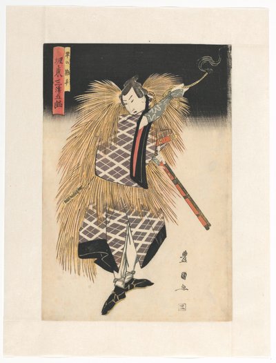 Lov Kanpei s hořící pojistkou od Utagawa Toyokuni (I)
