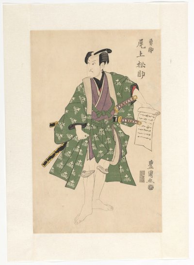 Matsusuke Onoe od Utagawa Toyokuni (I)