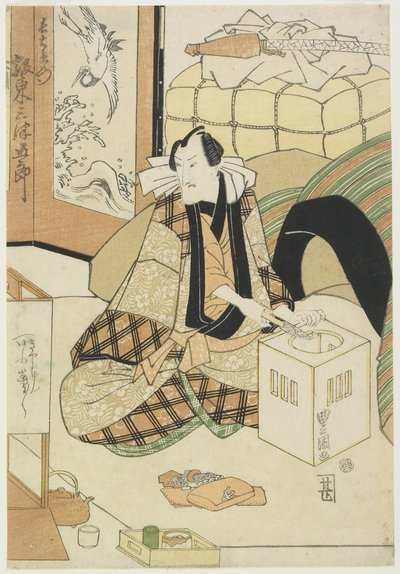 Herec Bandō Mitsugorō III od Utagawa Toyokuni