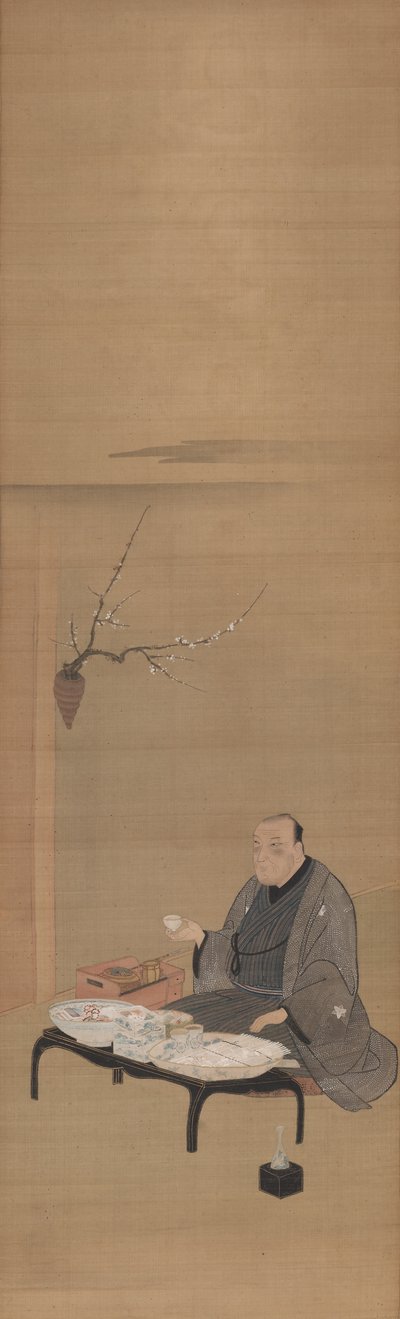 Portrét Kinokuniya Bunzaemon, 19. století. od Utagawa Toyokuni