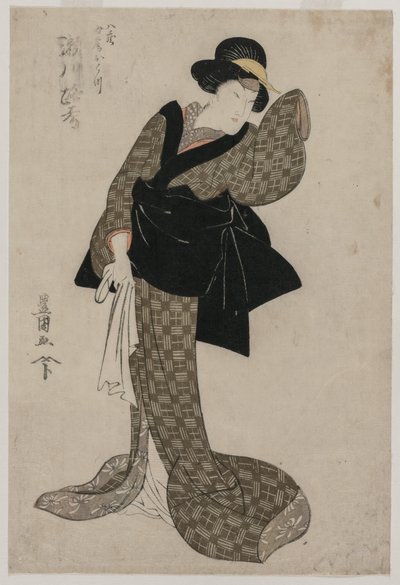 Segawa Roko As s Bowl s Wife First, c. 1805. od Utagawa Toyokuni