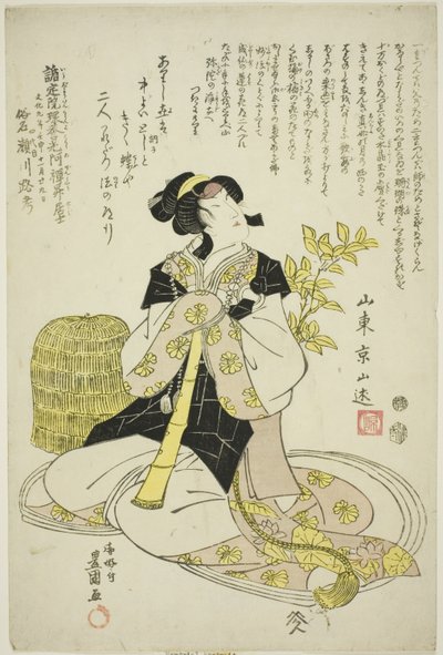Vzpomínkový portrét herce Segawy Roka IV od Utagawa Toyokuni I