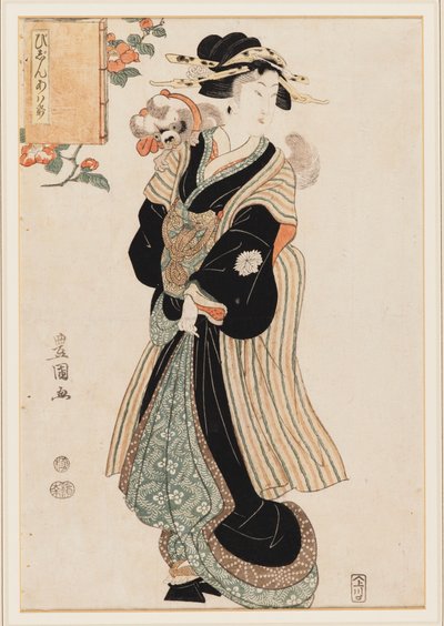 Tisk, c1810 od Utagawa Toyokuni I